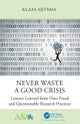 Never Waste a Good Crisis