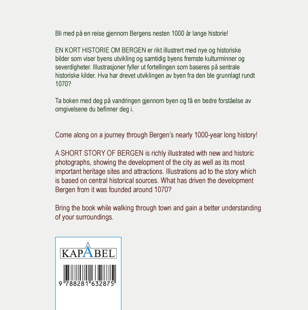 En kort historie om Bergen = A short story of Bergen