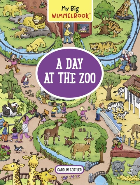 My Big Wimmelbook: A Day at the Zoo - A Look-and-Find Book (Kids Tell the Story)