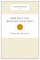 How Will You Measure Your Life? (Harvard Business Review Classics)