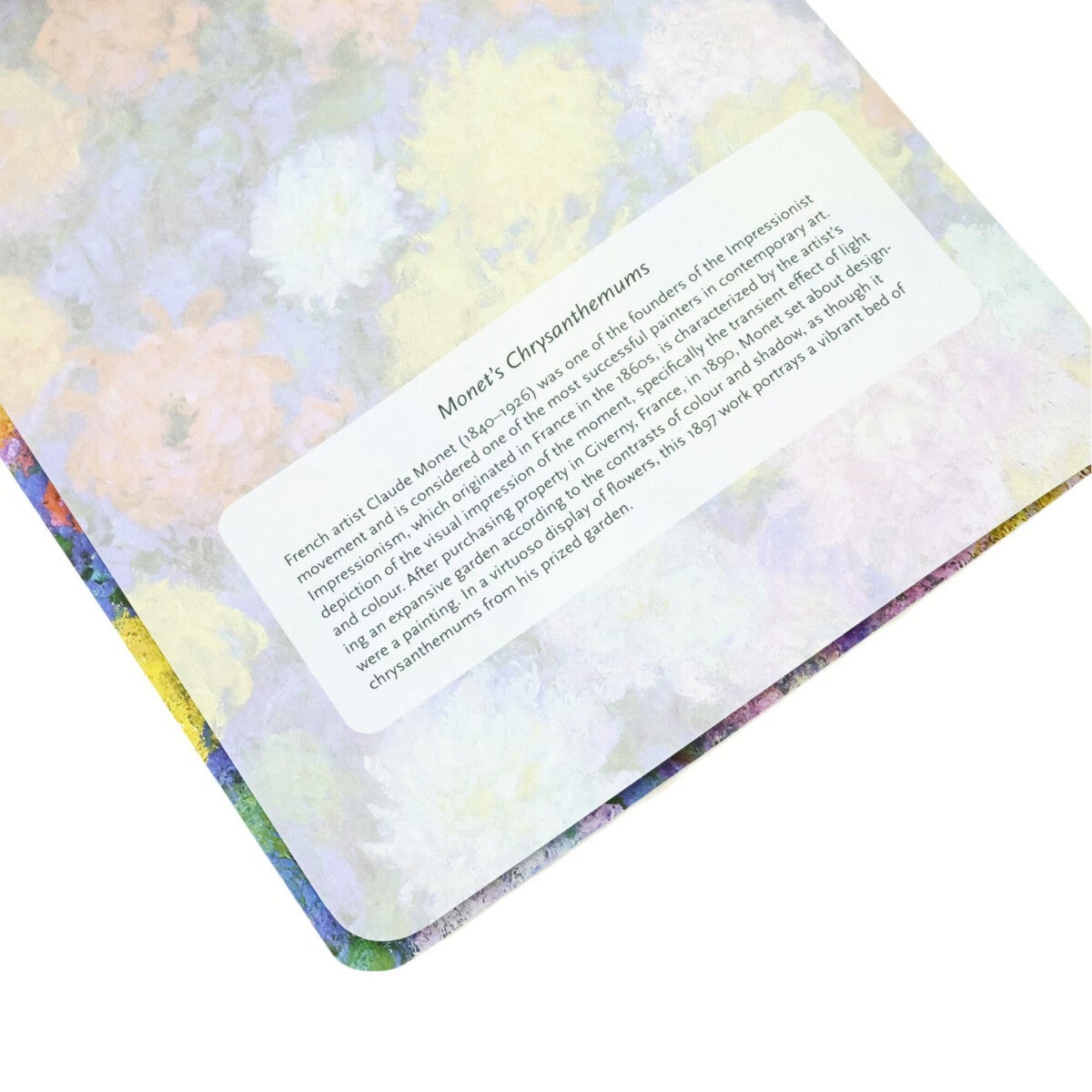 Notatbok Paperblanks Monet's Chrysant A5 Linjert