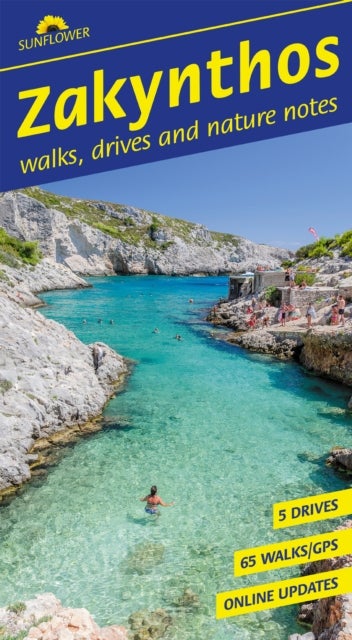 Zakynthos Sunflower Walking Guide - 65 long and short walks and 5 car tours