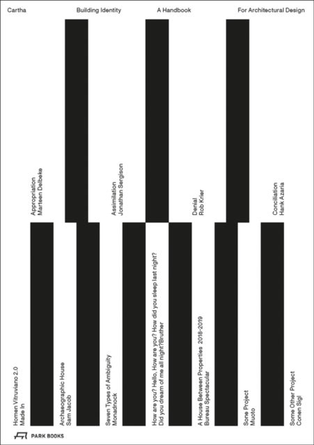 CARTHA ¿ Building Identity - A Handbook for Architectural Design