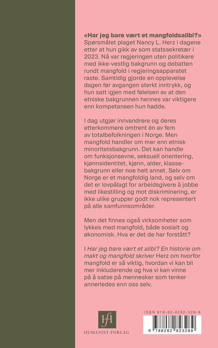 Har jeg bare vært et alibi?