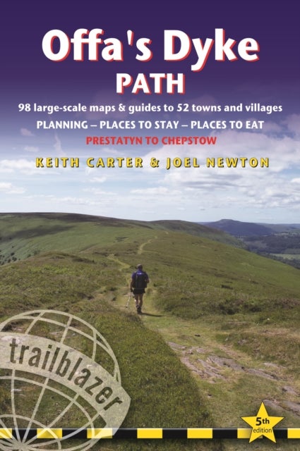 Offa's Dyke Path (Trailblazer British Walking Guides) - Chepstow To Prestatyn & Prestatyn To Chepstow, Planning, Places to Stay, Places to Eat, 98 large-sca