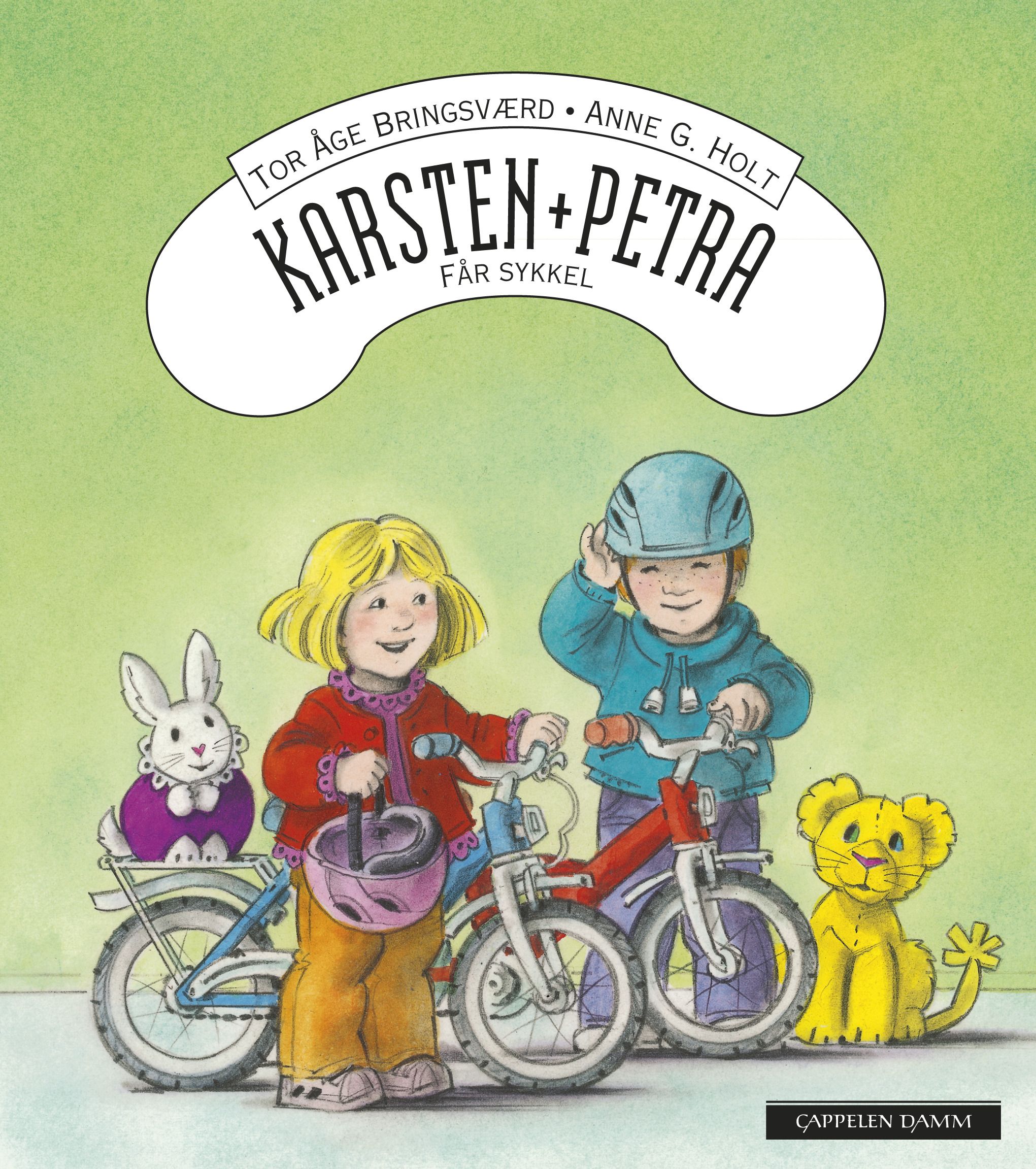 Karsten og Petra får sykkel