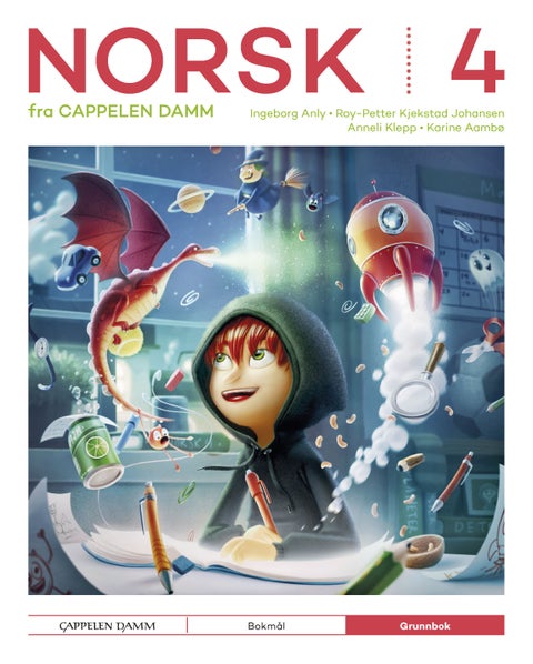 Norsk 4 fra Cappelen Damm - Grunnbok