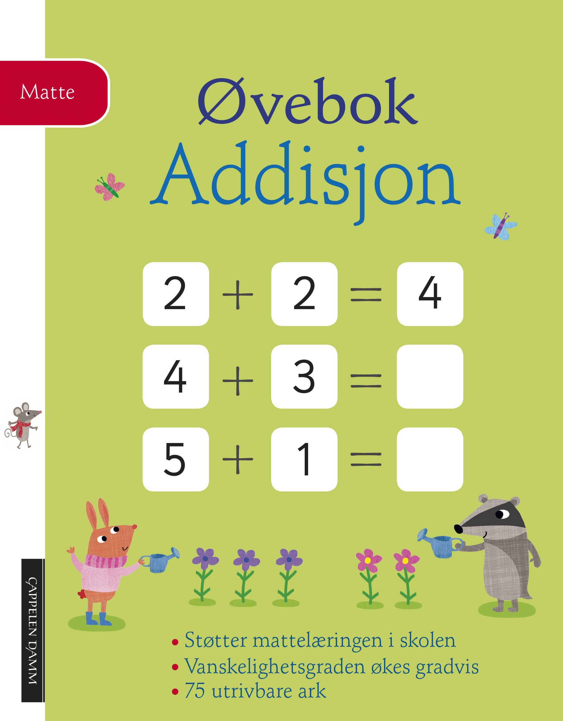 Øvebok - addisjon