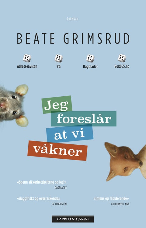 Jeg foreslår at vi våkner - roman