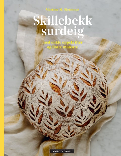 Skillebekk surdeig - med enkle oppskrifter og flotte mønstre