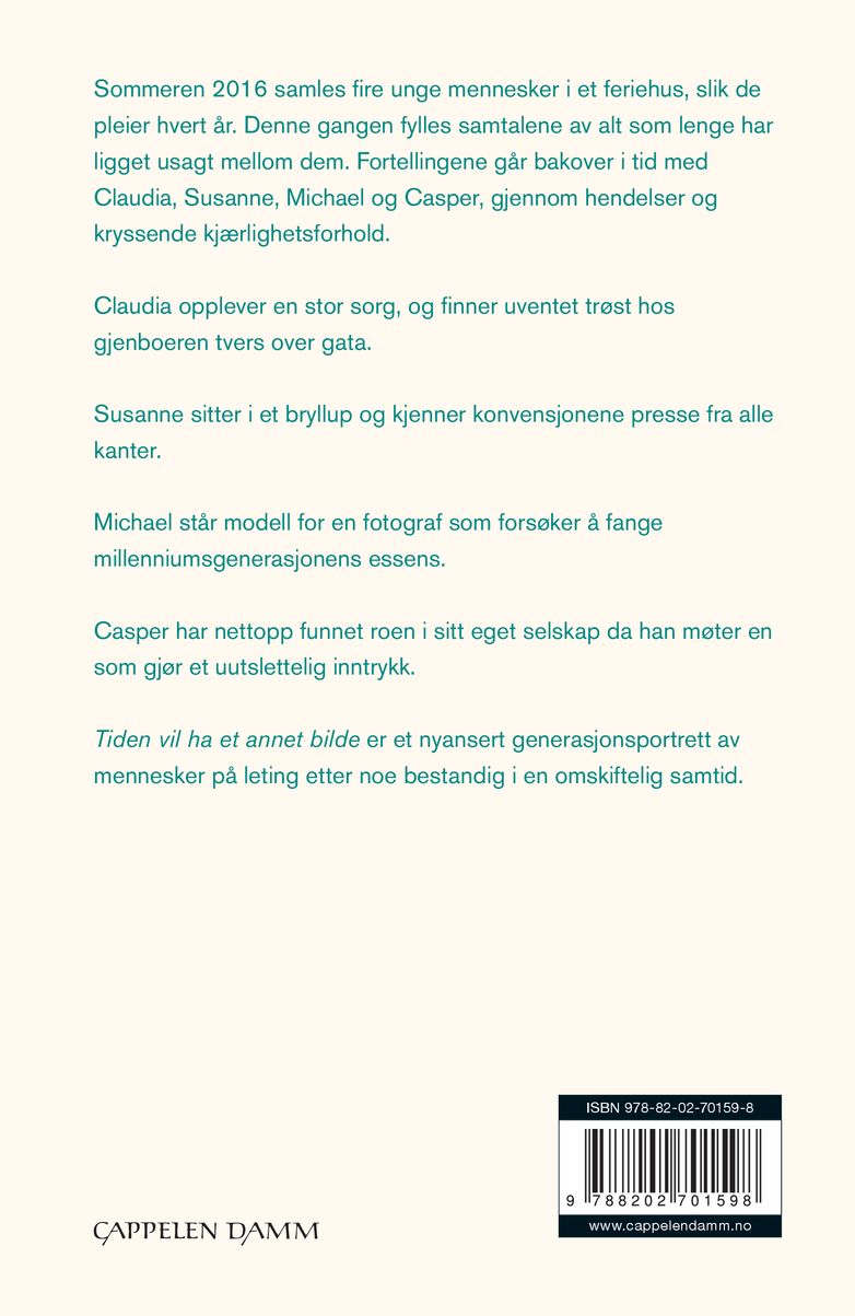 Tiden vil ha et annet bilde