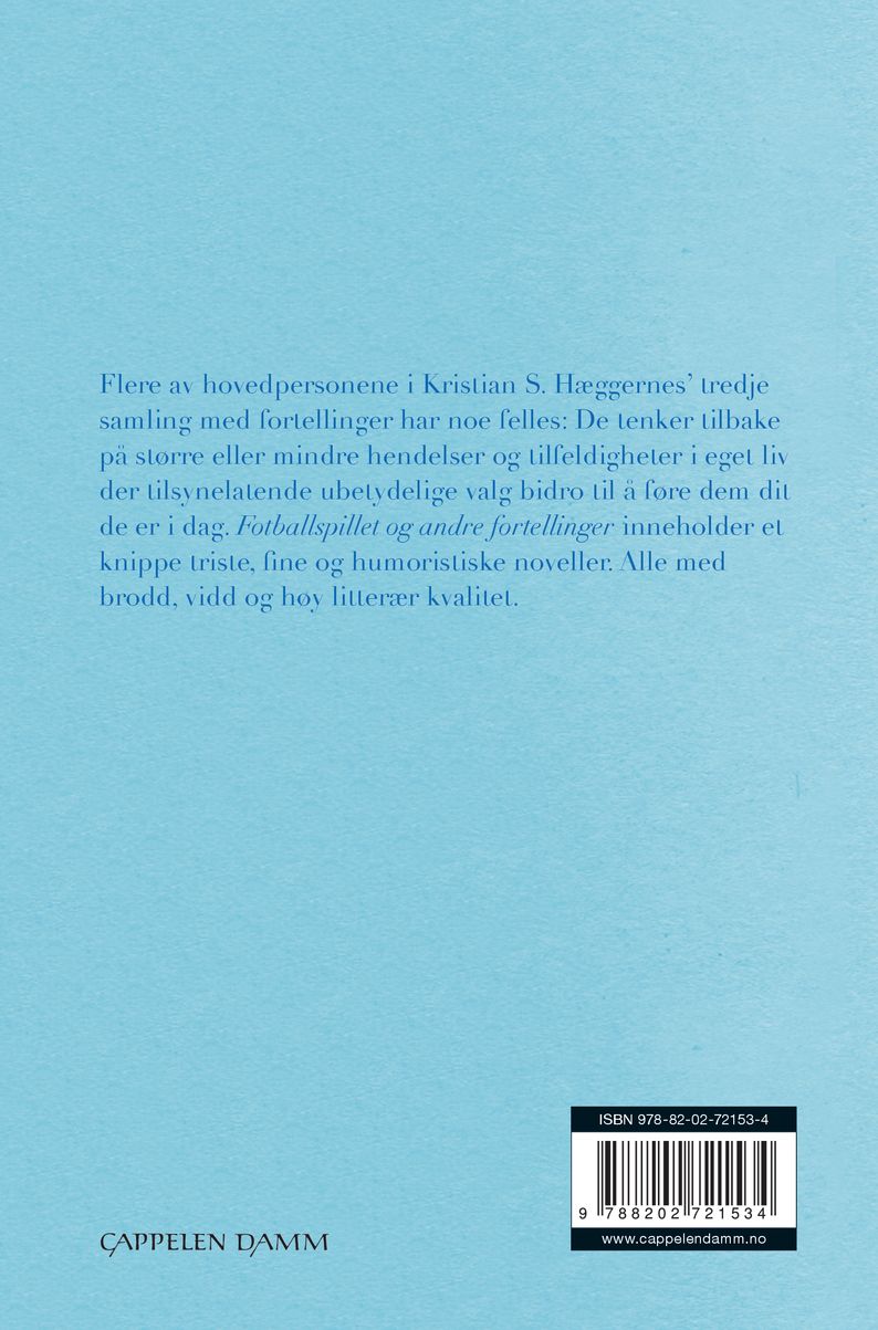 Fotballspillet og andre fortellinger