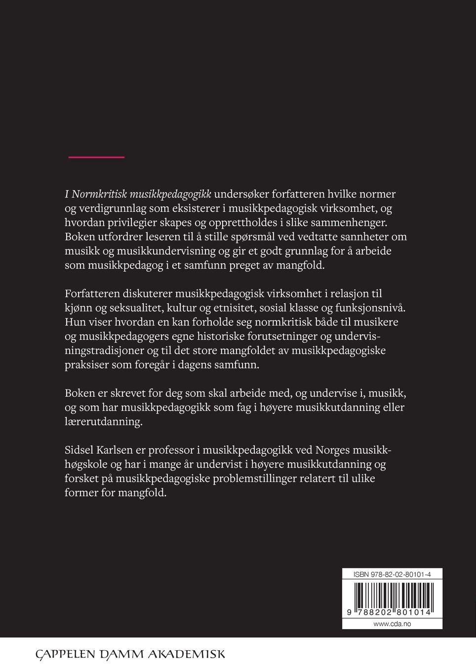 Normkritisk musikkpedagogikk