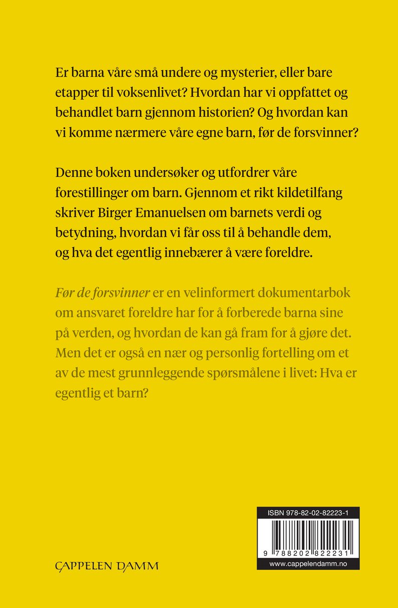Før de forsvinner