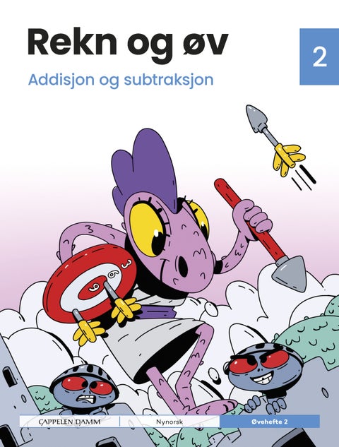 Rekn og øv 2 - Øvehefte 2 : addisjon og subtraksjon