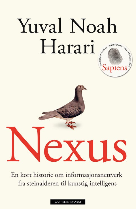 Nexus - en kort historie om informasjonsnettverk fra steinalderen til kunstig intelligens