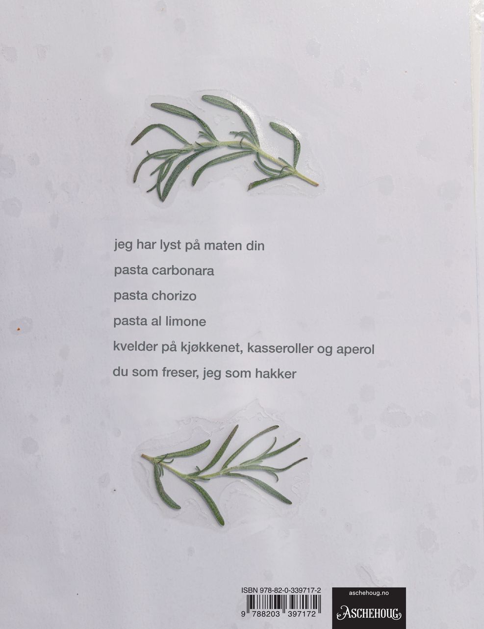 Det trenger ikke være så fint for min del