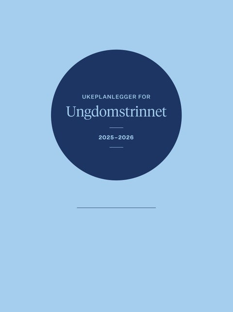 Ukeplanlegger for ungdomstrinnet 2025-2026