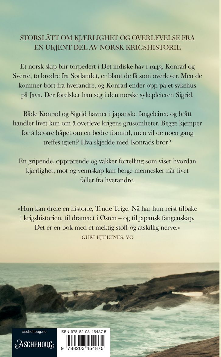 Morfar pustet med havet
