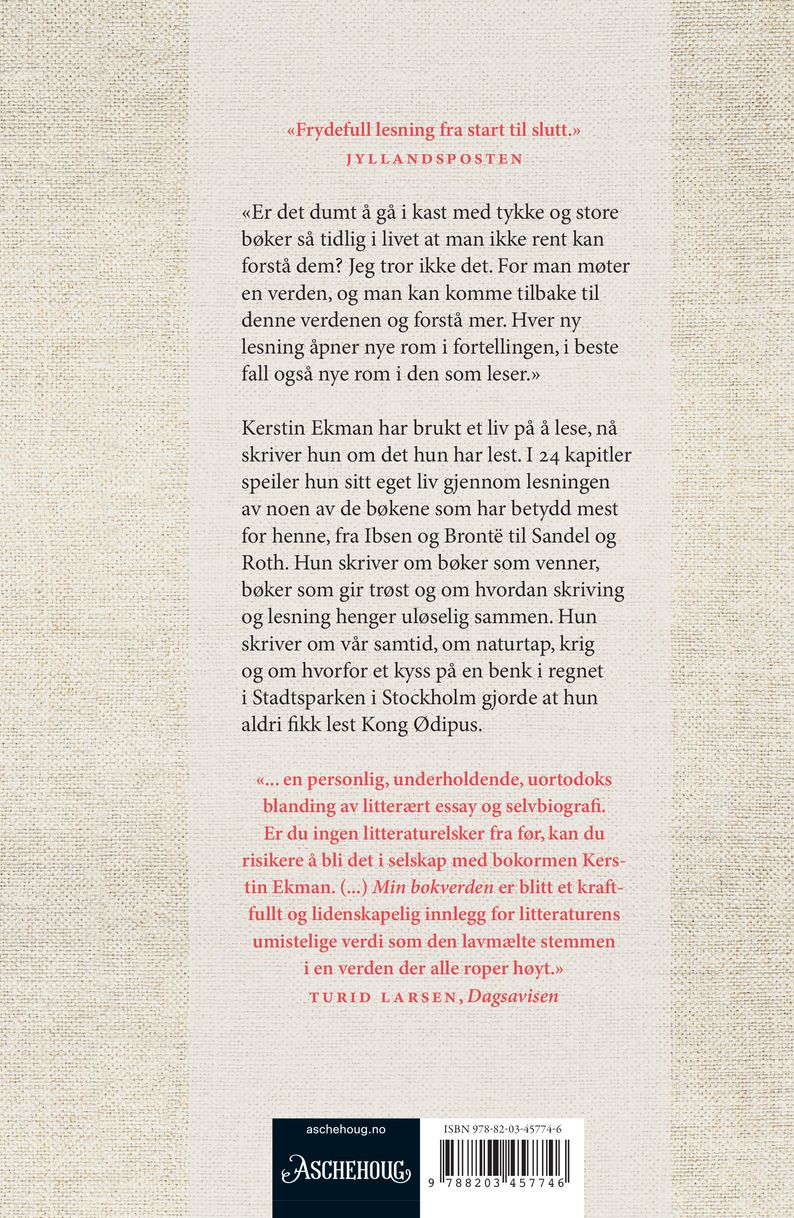 Min bokverden
