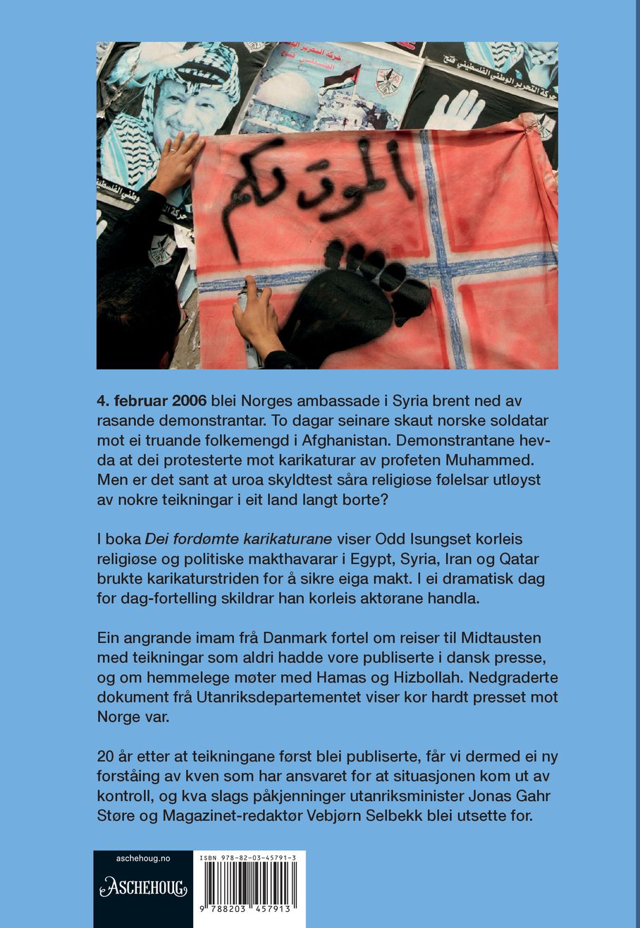 Dei fordømte karikaturane