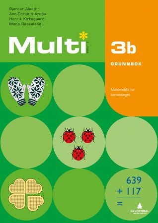 Multi 3b, 2. utgåve - Grunnbok : matematikk for barnesteget