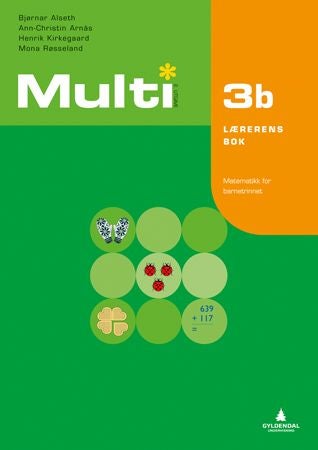 Multi 3b, 2. utgave - Lærerens bok : matematikk for barnetrinnet