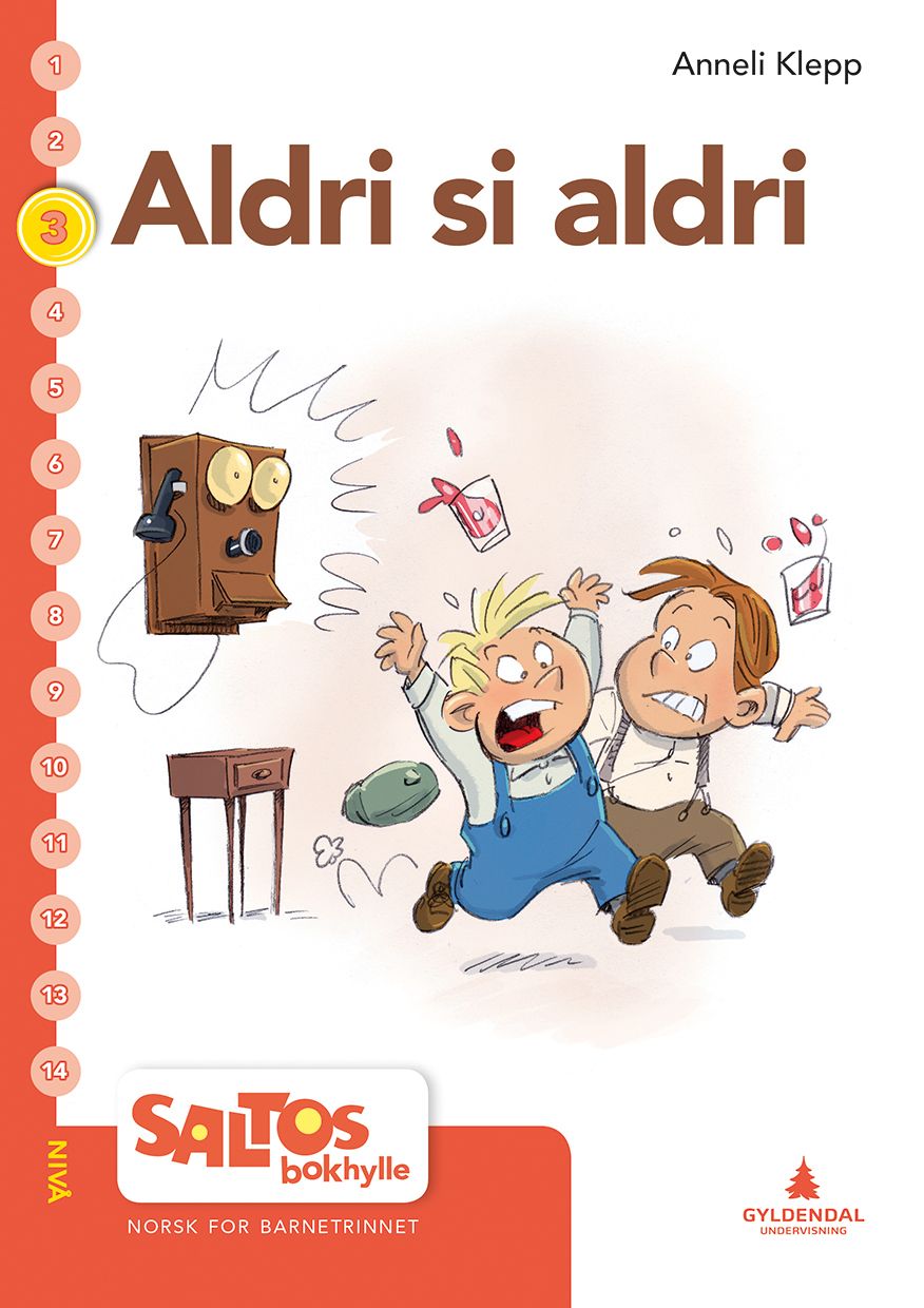 Aldri sei aldri - nivå 3-4 : norsk for barnesteget
