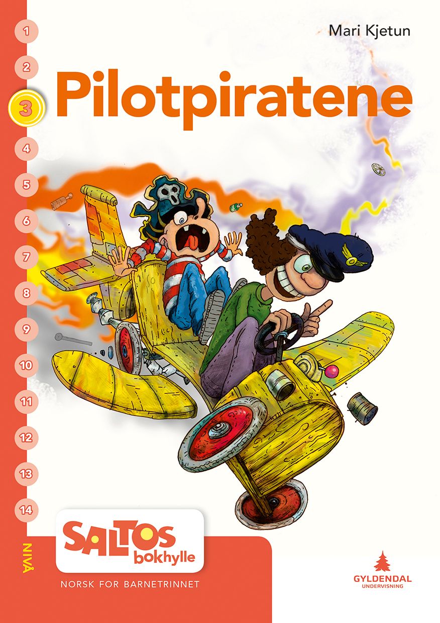 Pilotpiratane - nivå 3-4 : norsk for barnesteget