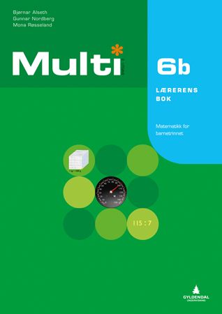 Multi 6b, 2. utgave - Lærerens bok : matematikk for barnetrinnet