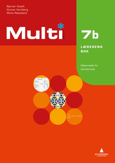 Multi 7b, 2. utgave - lærerens bok : matematikk for barnetrinnet
