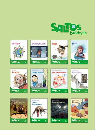Saltos bokhylle - nivå 5-6 : norsk for barnetrinnet