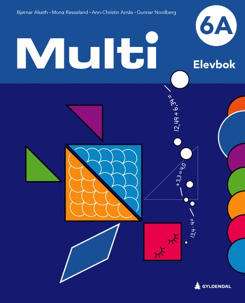 Multi 6A, 3. utg. - Elevbok : matematikk for barnesteget
