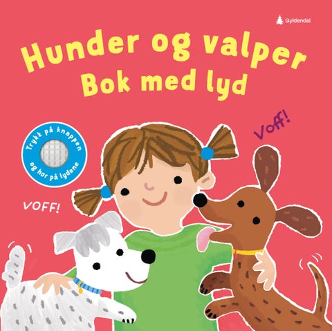 Hunder og valper - bok med lyd