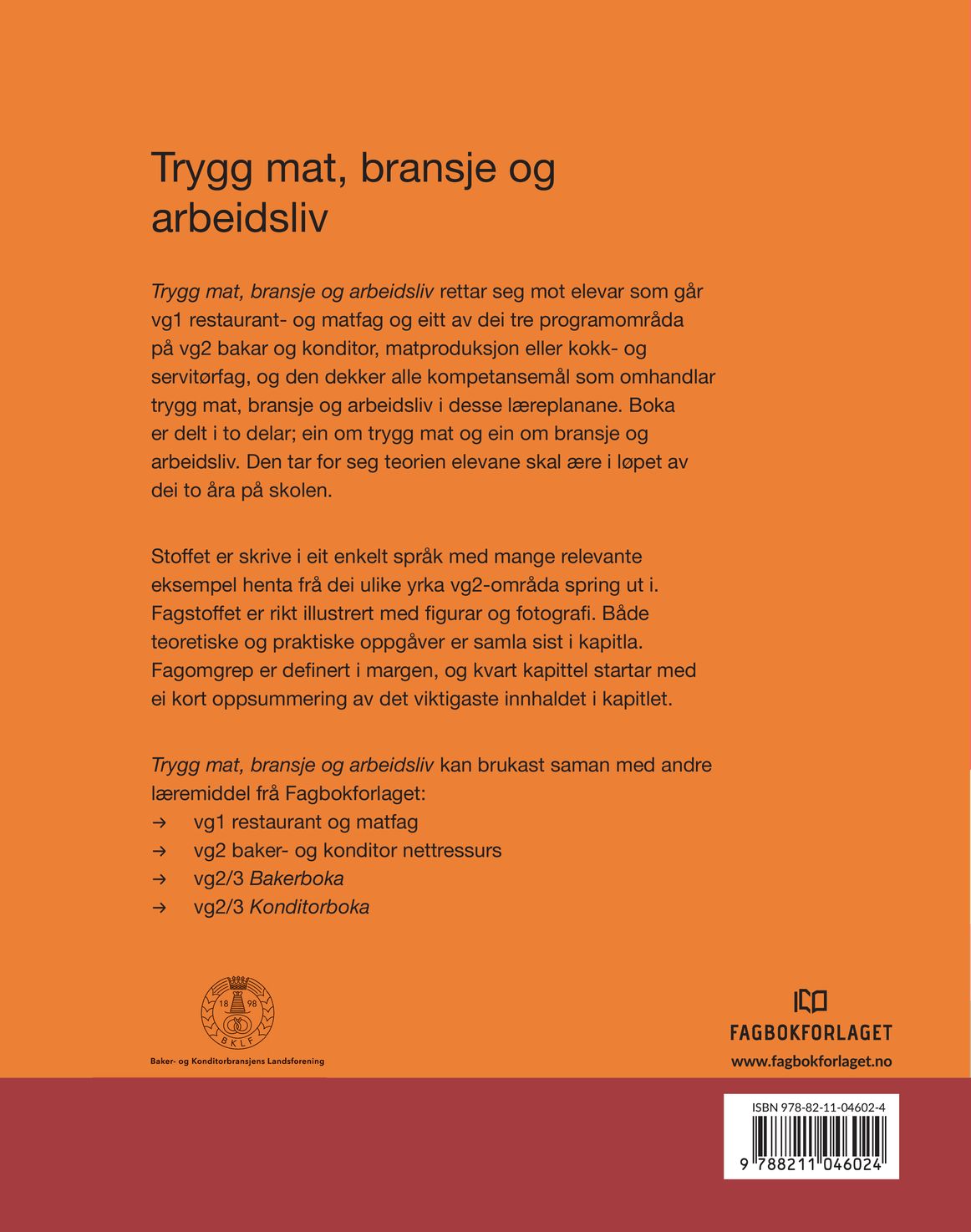 Trygg mat, bransje og arbeidsliv