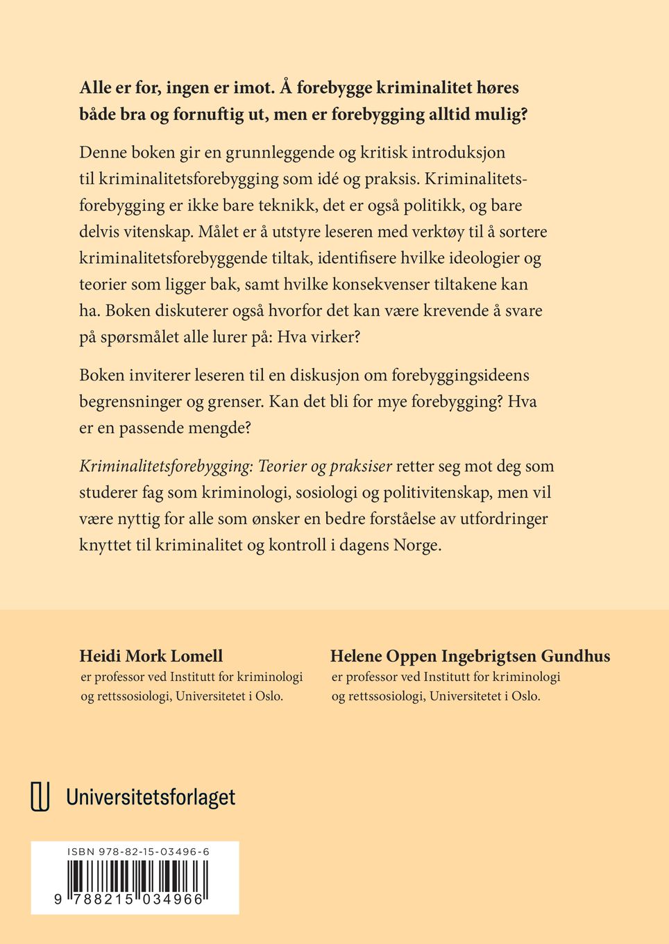Kriminalitetsforebygging