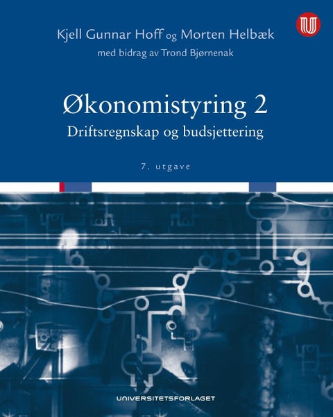 Økonomistyring 2 - driftsregnskap og budsjettering