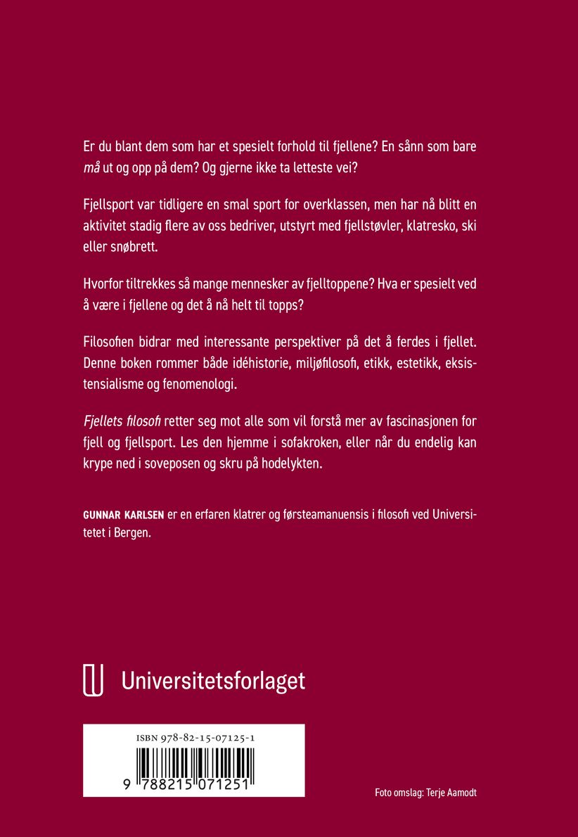 Fjellets filosofi