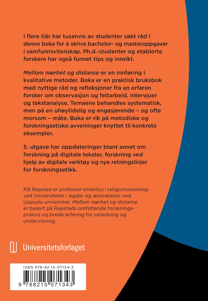 Mellom nærhet og distanse