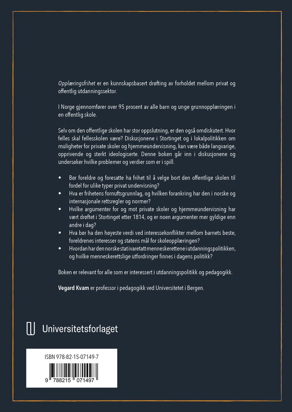Opplæringsfrihet