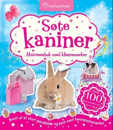 Søte kaniner - aktivitetsbok med klistremerker