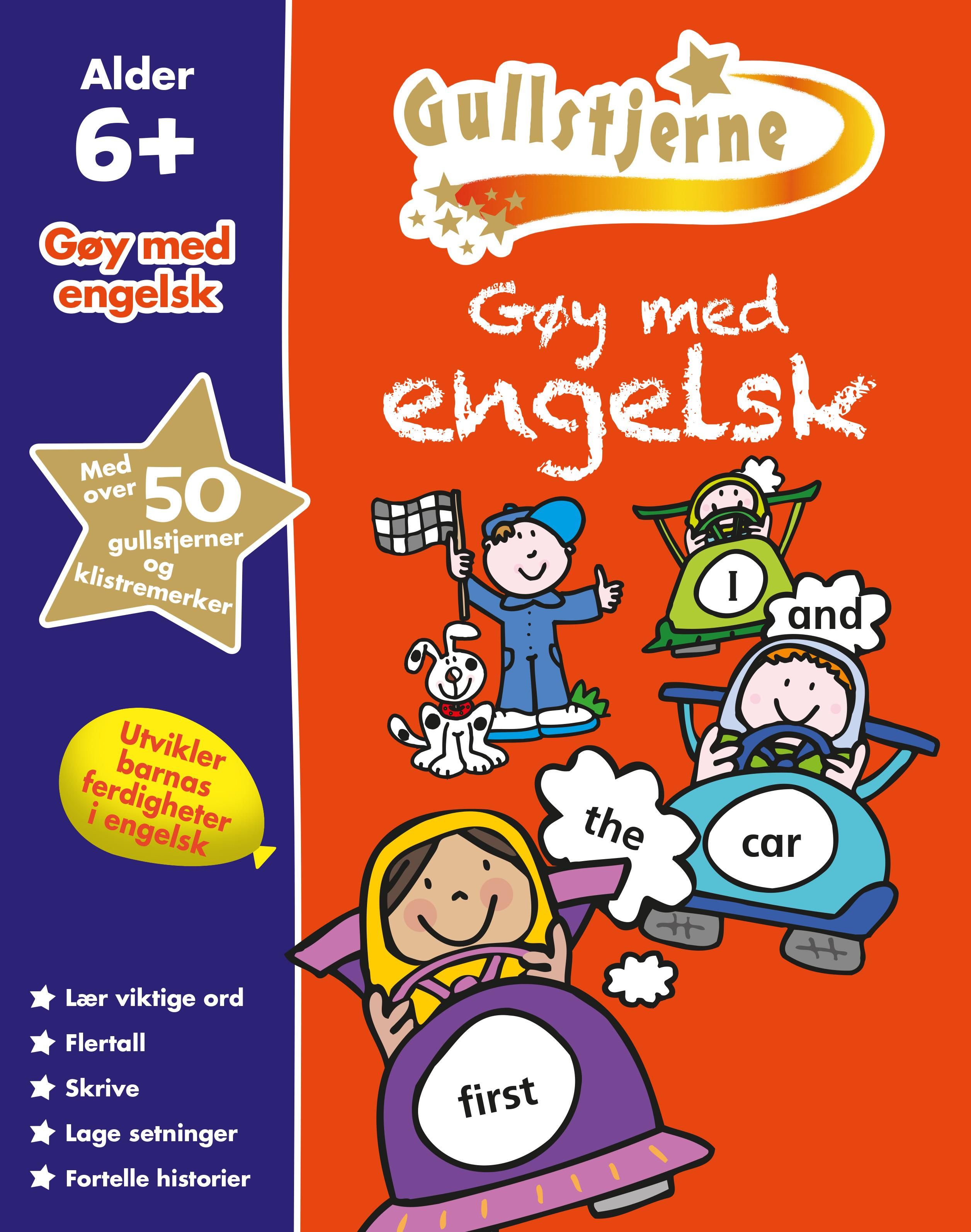 Gøy med engelsk - gullstjerne 6+