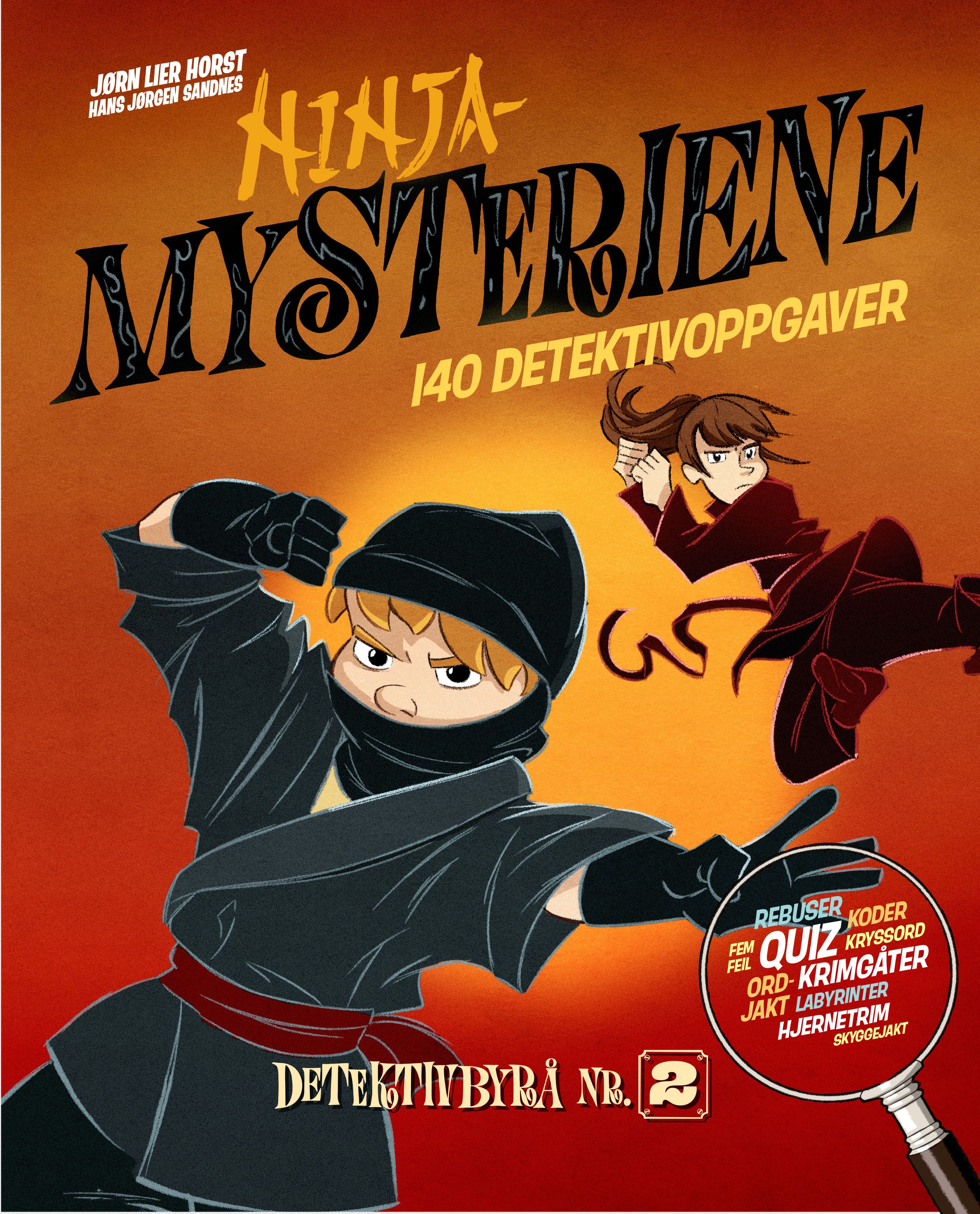 Ninjamysteriene - 140 detektivoppgaver