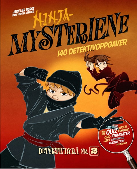 Ninjamysteriene - 140 detektivoppgaver