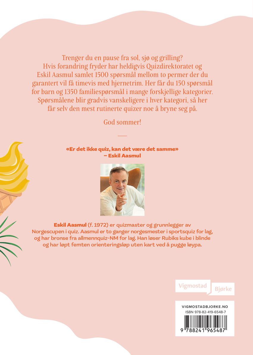 Sommerquiz for hele familien 2025