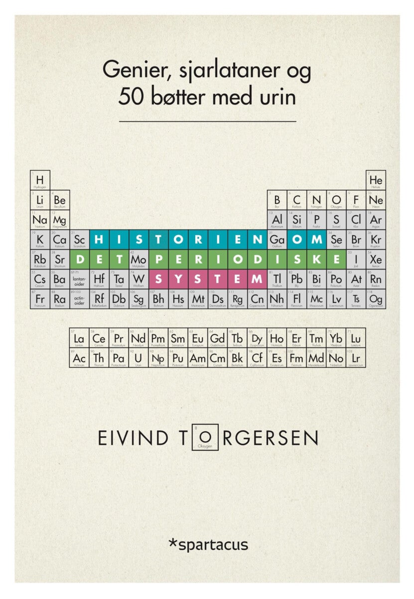 Genier, sjarlataner og 50 bøtter med urin - historien om det periodiske system og de 118 grunnstoffene