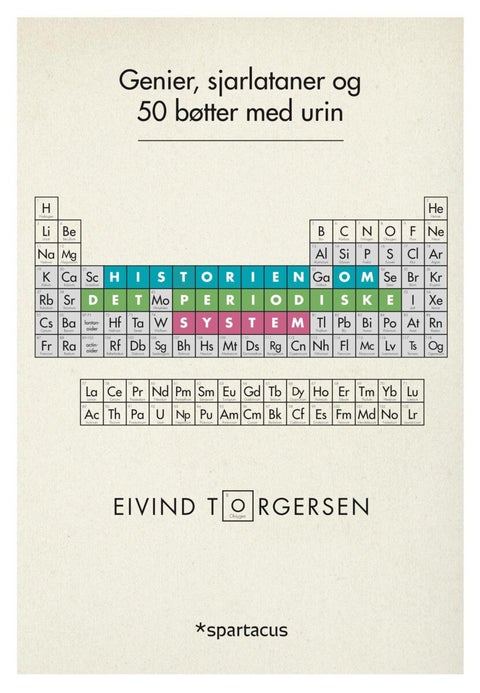 Genier, sjarlataner og 50 bøtter med urin - historien om det periodiske system og de 118 grunnstoffene