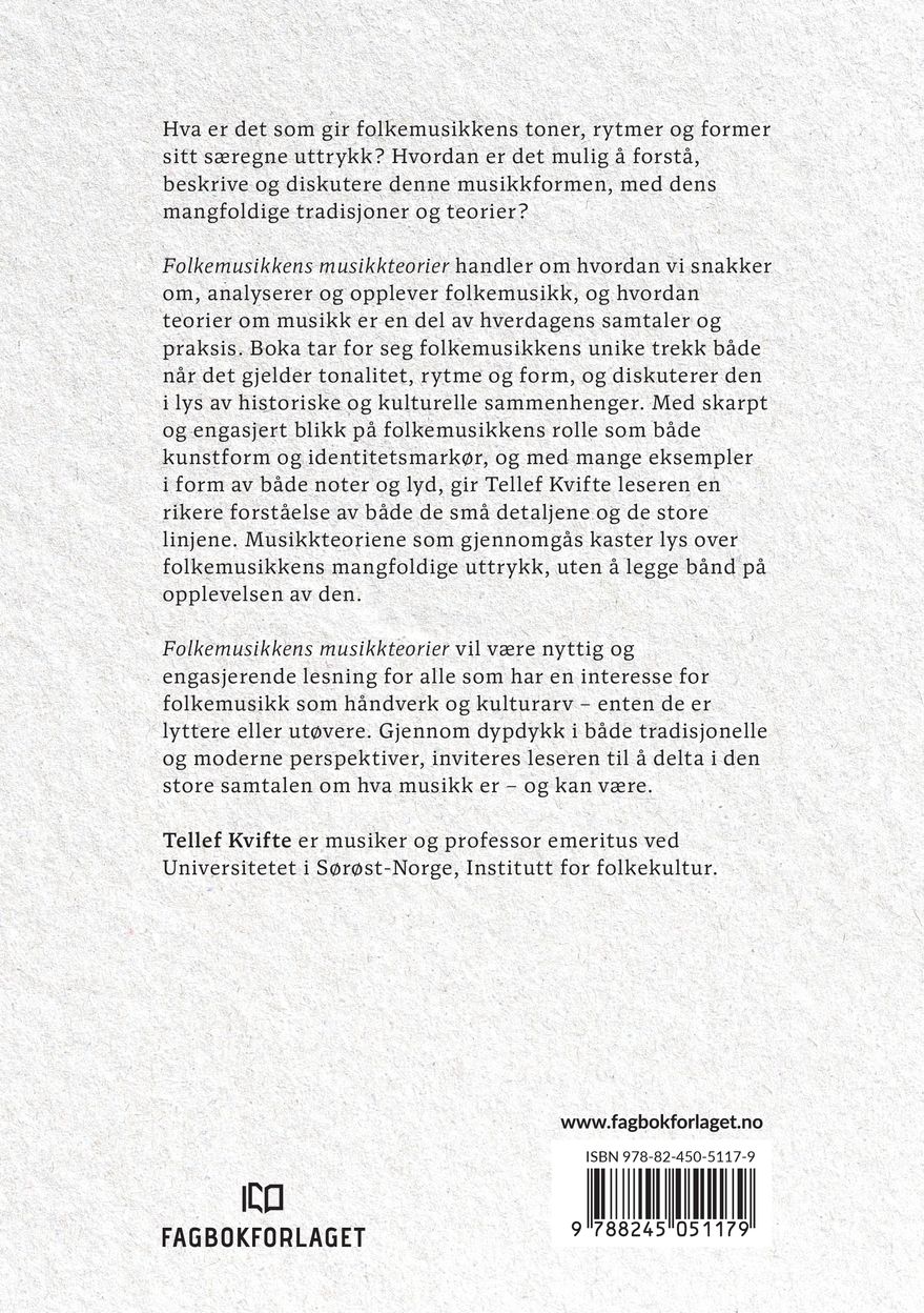 Folkemusikkens musikkteorier