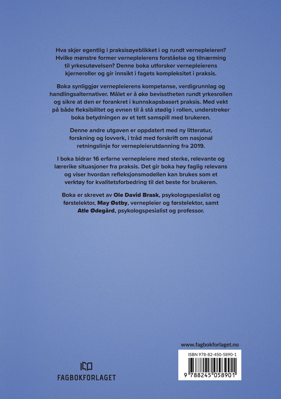 Vernepleierens kjerneroller