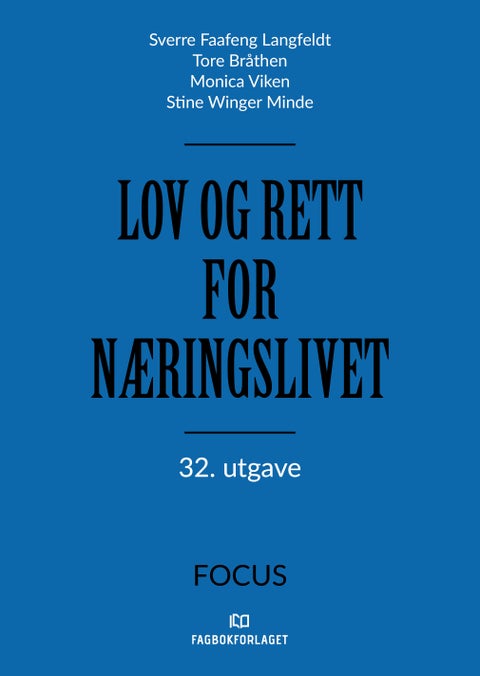 Lov og rett for næringslivet
